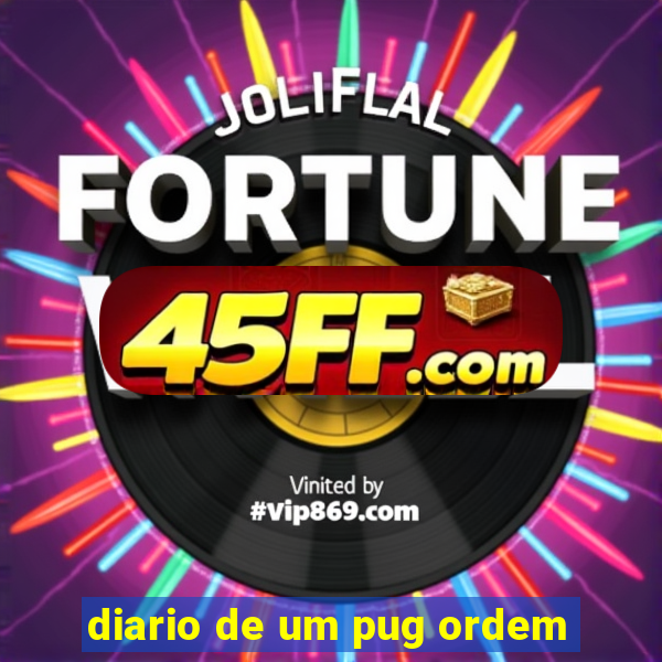 diario de um pug ordem